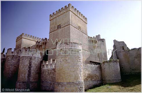 Castle at Ampudia, Spain