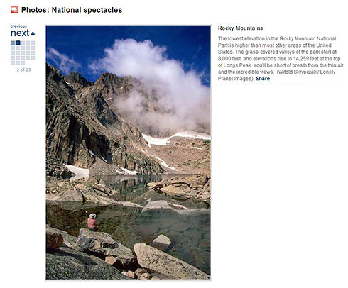 Chasm Lake, Rocky Mountain National Park, Colorado